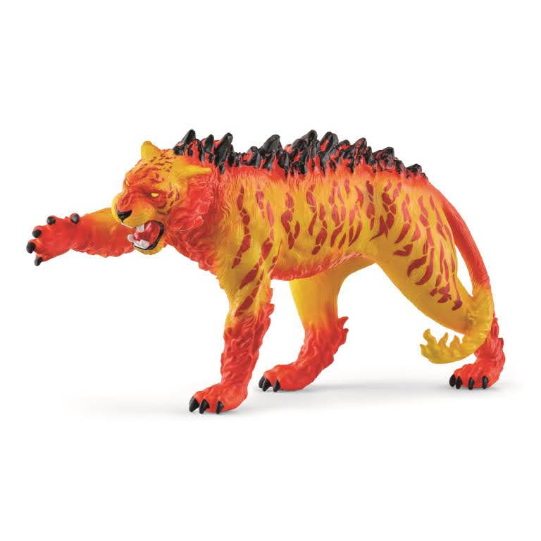 Contenido de Schleich® 70148 tigre de Lava