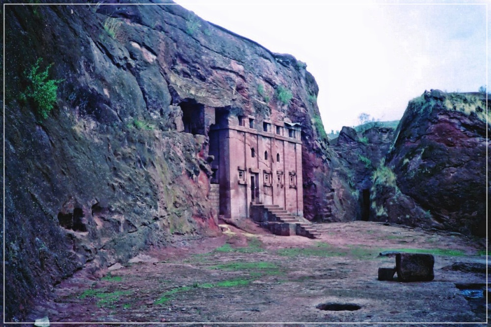 As igrejas de pedra de Lalibela, na África