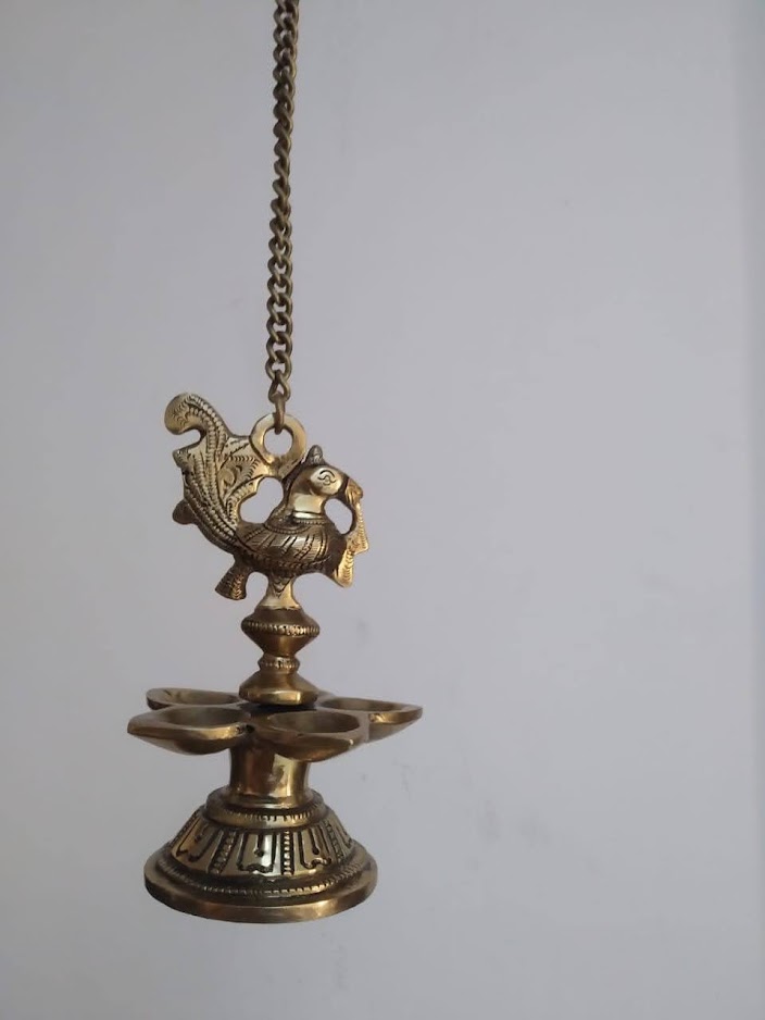 Handicraft Metal Deepa made by Artisan