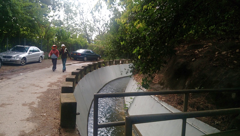 下花山引水道