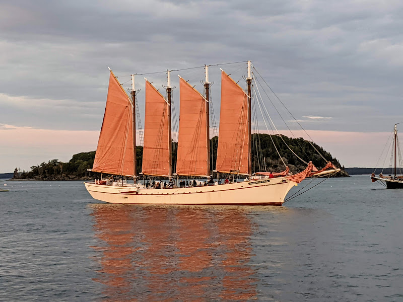 One of Bar Harbor's windjammers