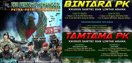 Rekrutmen TNI AD 2022