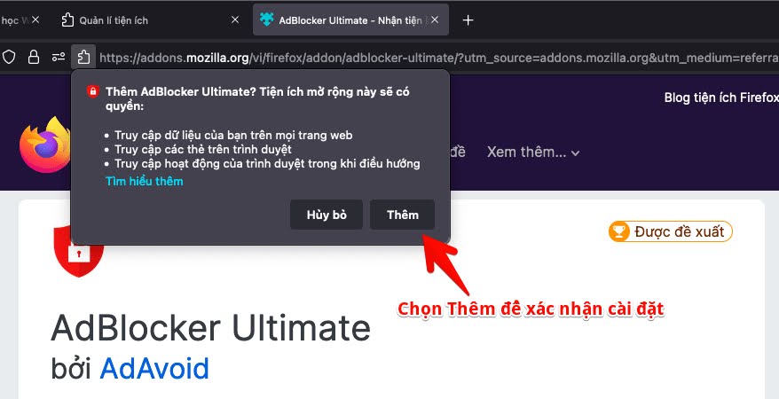 cài đặt plugin trên firefox