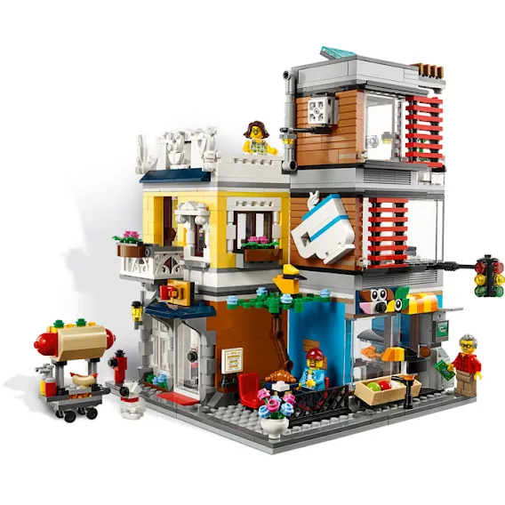Đồ chơi Lego Creator - Cửa Hàng Café Thú Cưng
