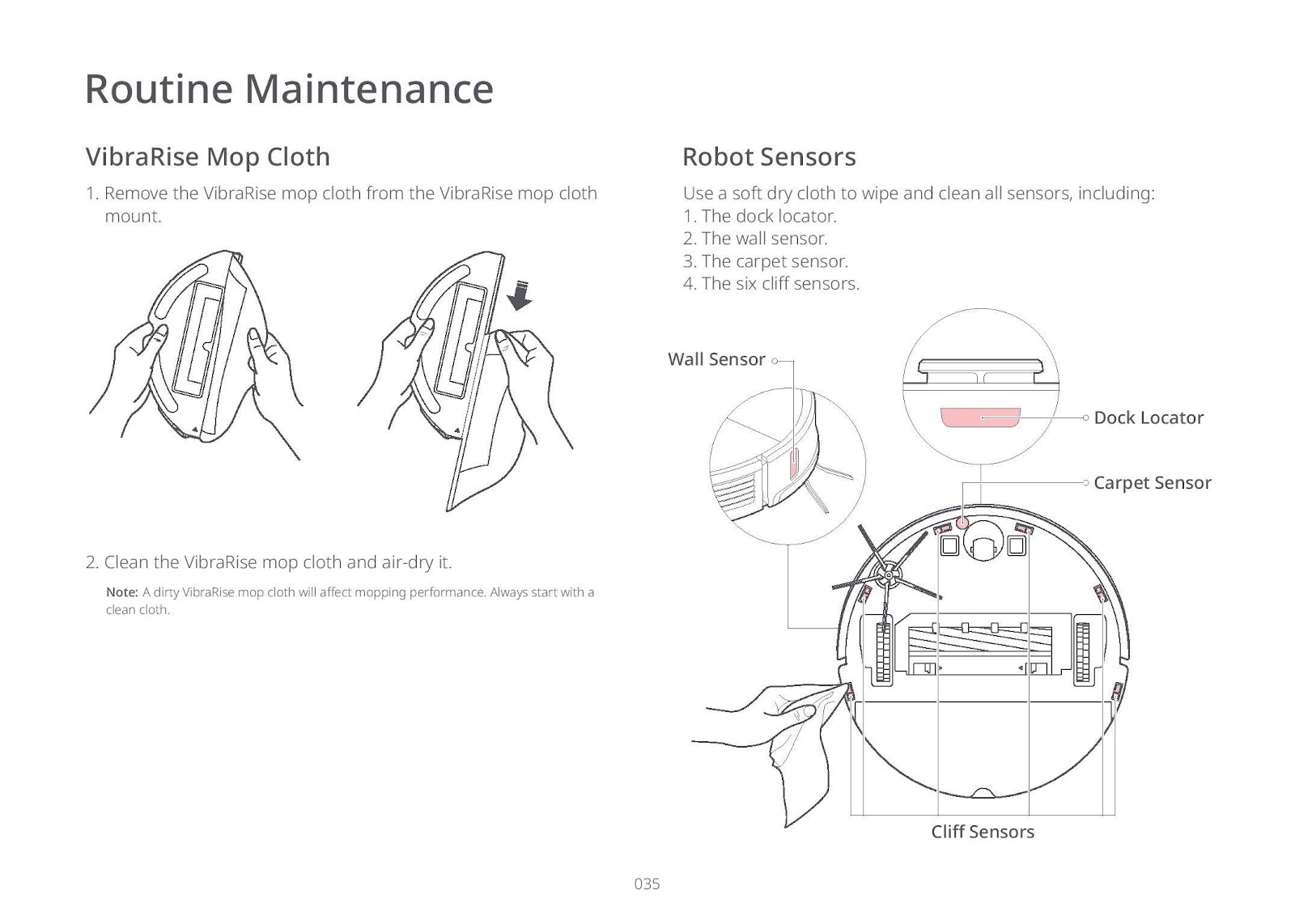 Roborock S7 - Robotic Vacuum Cleaner User Manual (英文版)-使用說明書