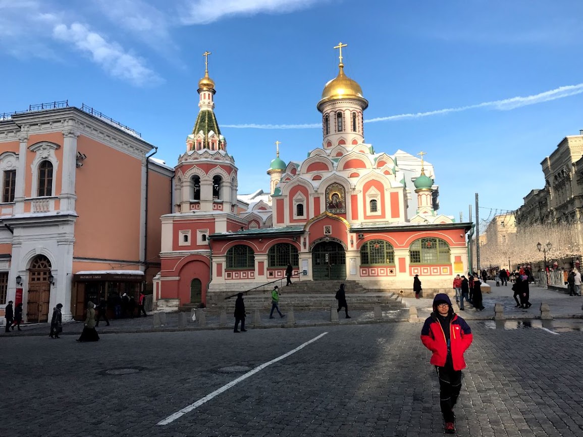 Kazan Cathedral moscow red square 