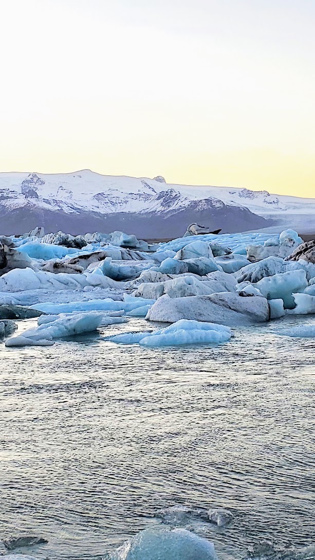 Glaciers and Diamond Beach: In the southeast coast of Iceland you can find the famous Jökulsárlón Glacier Lagoon, a glacier water lagoon filled with the meltwater and icebergs that have broken off from Breiðamerkurjökull, a tongue of Europe’s glacier, Vatnajökull