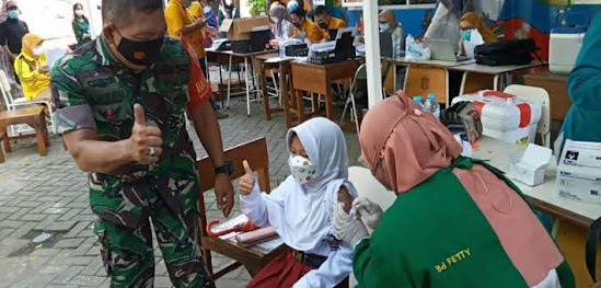 Vaksin anak usia sekolah dasar