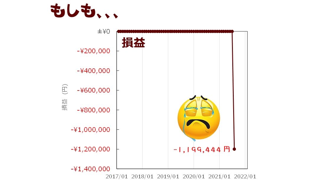 一括投資後の大暴落