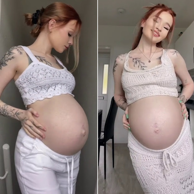 Woman 'Deflates' Heavily Pregnant Belly: Where Did The Baby Go?