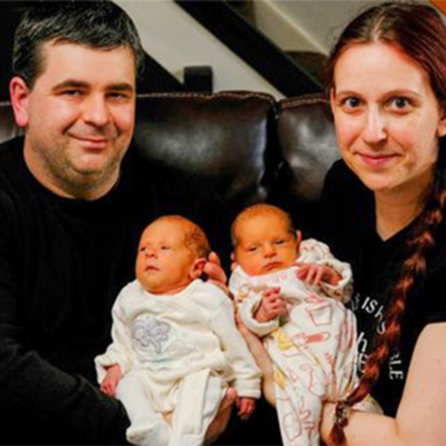 Parents Tell Of Their Joy After Giving Birth To Britain’s First Twins Of 2022