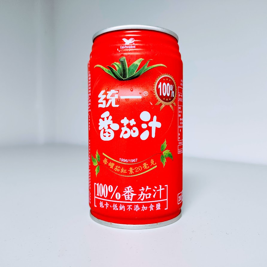 【罐裝飲料】統一番茄汁 - 易開罐 340ml- 統一企業(股)公司