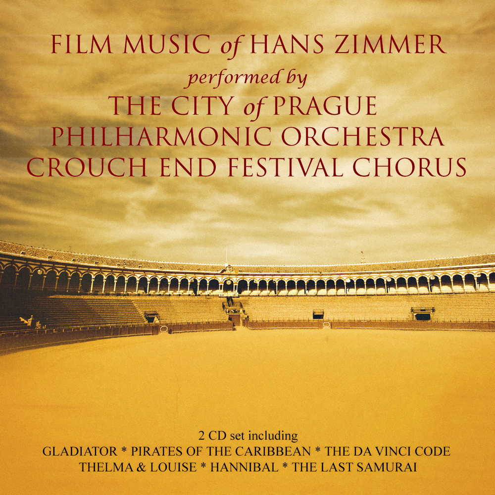 
Album Artist: Hans Zimmer / Album Title: Film Music of Hans Zimmer performed by the City of Prague Philharmonic Orchestra Crouch End Festival Chorus