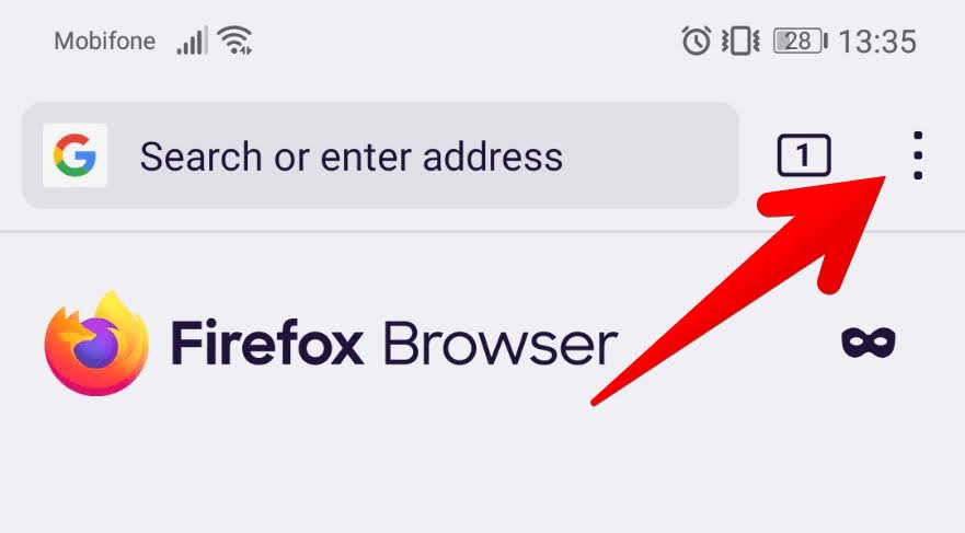 kiểm tra phiên bản firefox