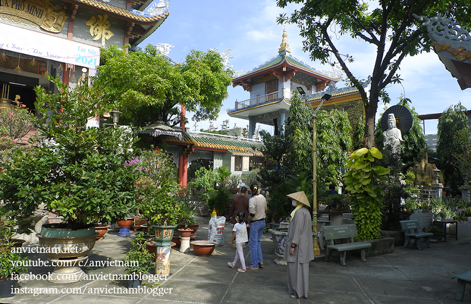 Chùa đẹp ở quận Gò Vấp: chùa Phổ Minh (Phật giáo Bắc tông)