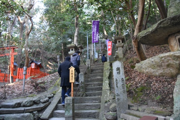 家族４人全員での初詣