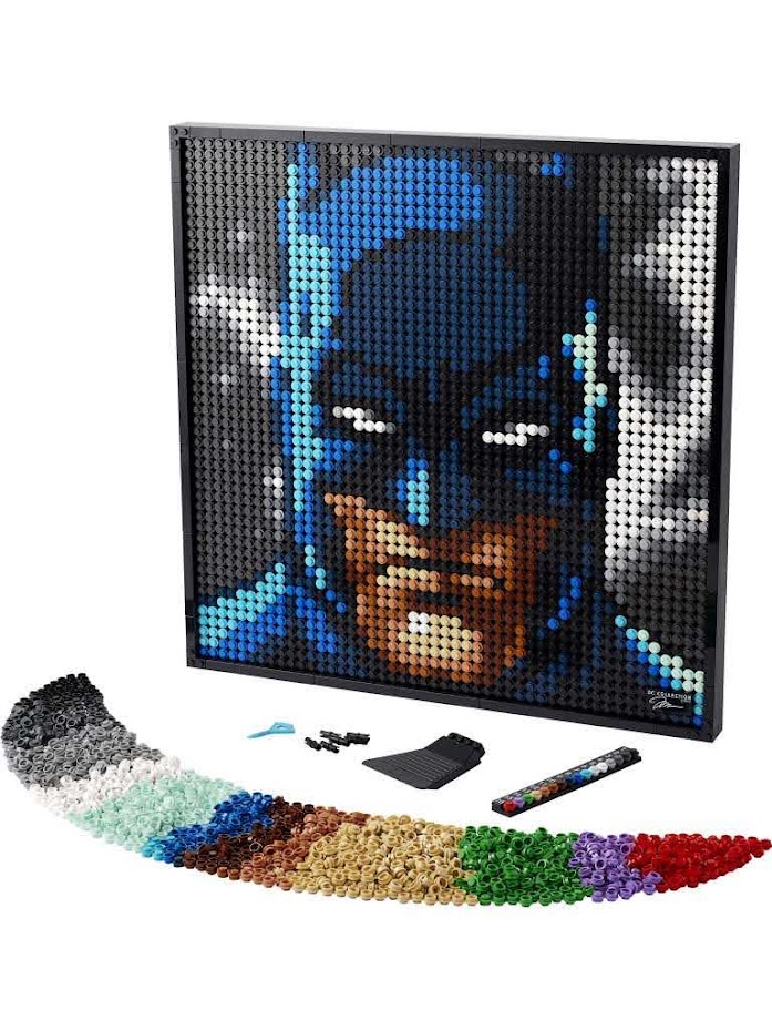 Contenido de LEGO® 31205 Jim Lee: Colección de Batman™
