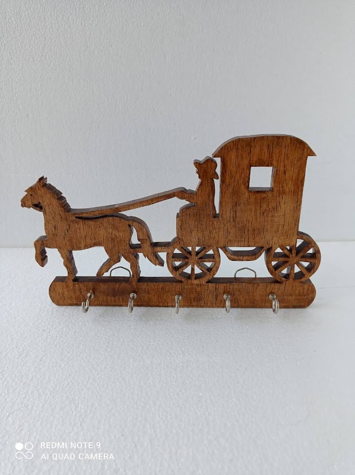 Wooden Horse Wall Decor