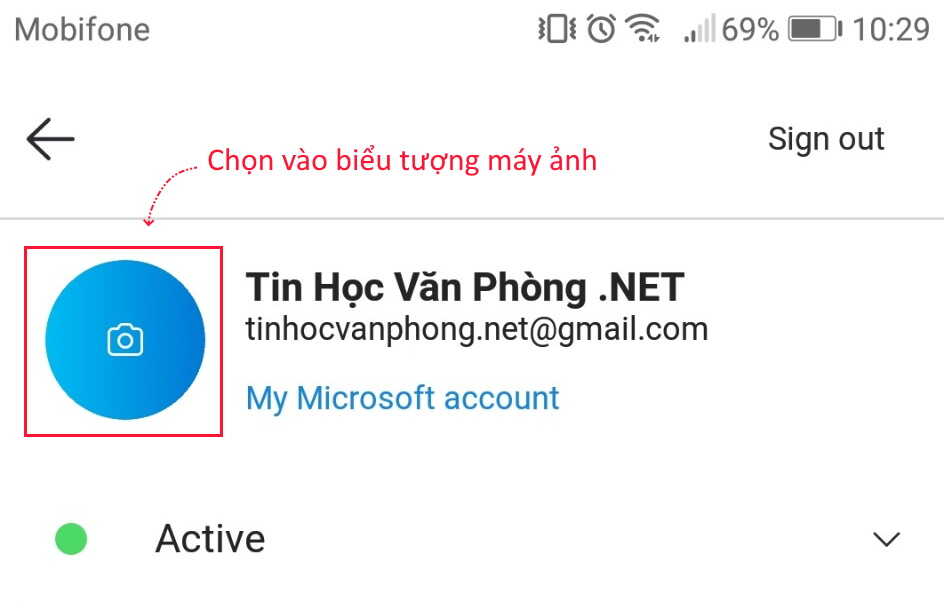 hướng dẫn thay đổi avatar skype