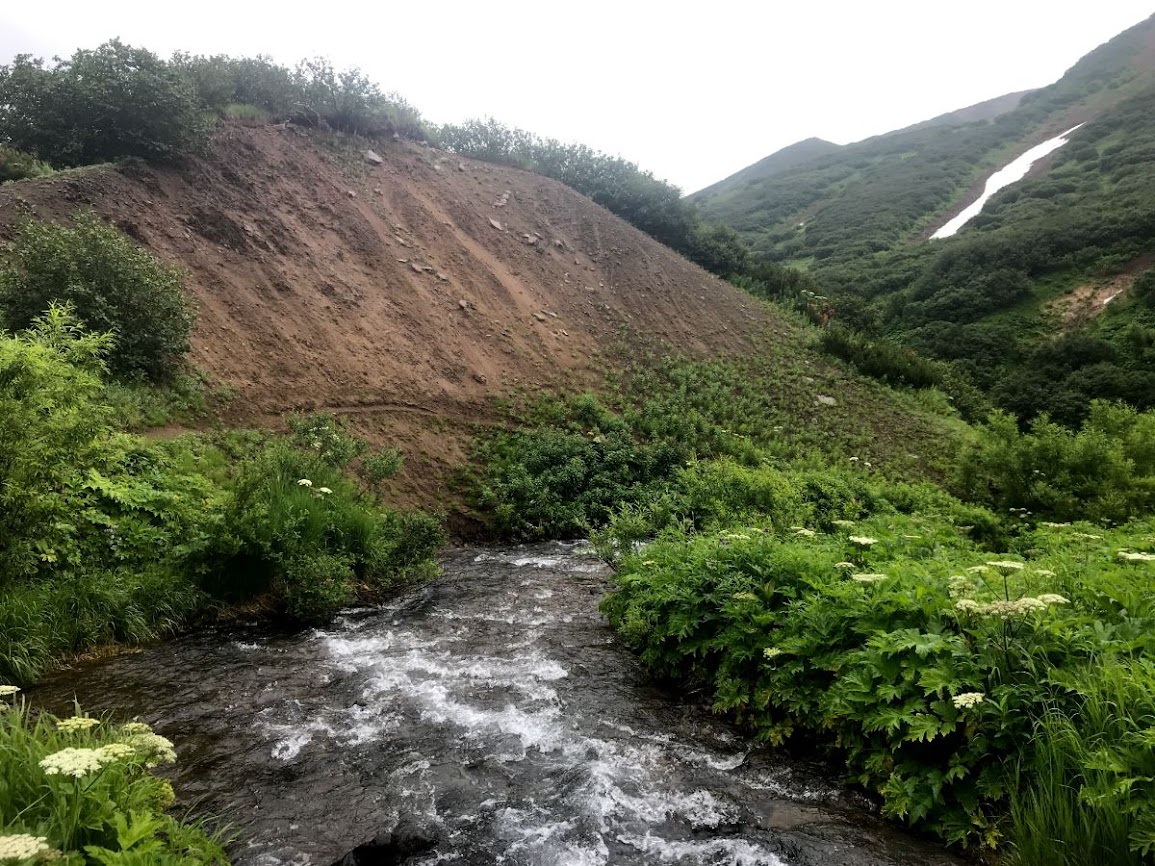 trekking nalychevo national park kamchatka Pinachevskaya River