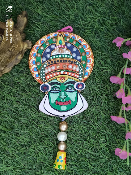 Handmade Kathakali Dance Style Wall hanging