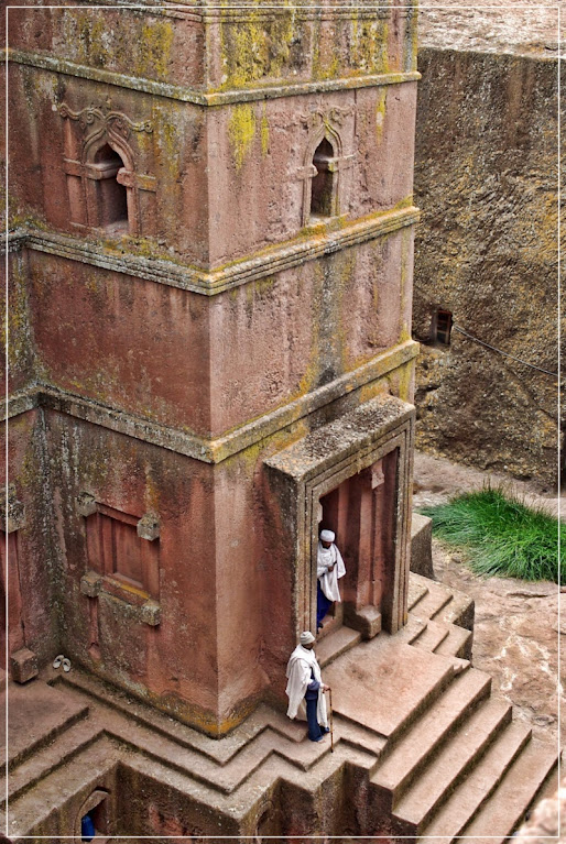 As igrejas de pedra de Lalibela, na África