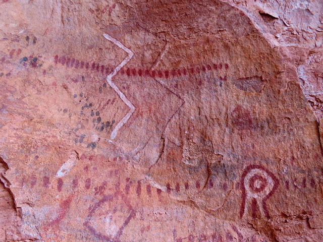 The Gulch pictographs