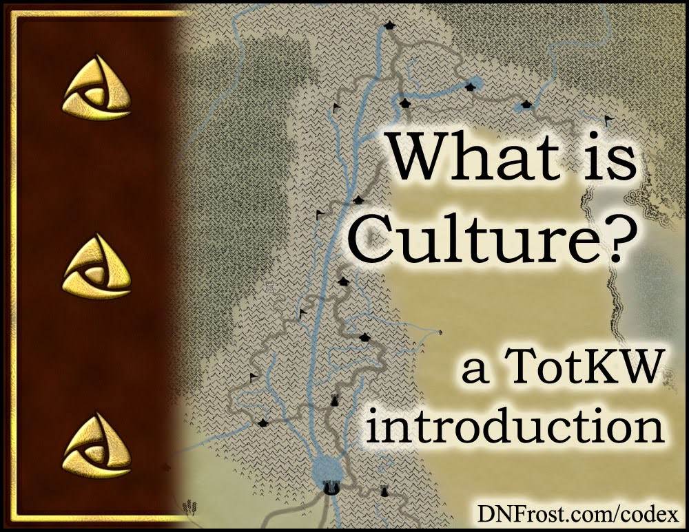 What is Culture? An introduction to my love of diversity and humanity www.DNFrost.com/codex #TotKW A cultural resource by D.N.Frost @DNFrost13 Part of a series.