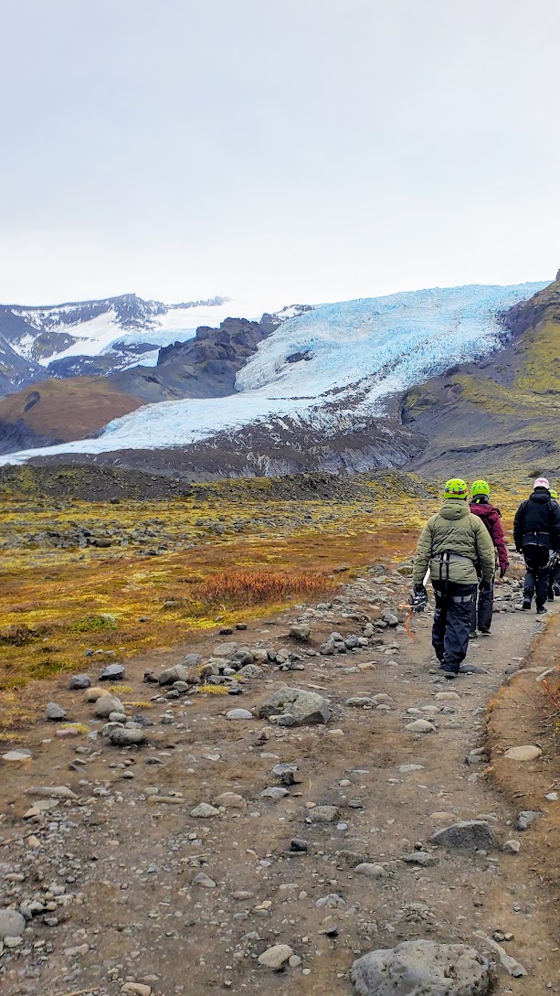 Glacier Hike and Ice Cave Visit with Troll Expeditions from Skaftafell as part of the Skaftafell Blue Ice Cave & Glacier Hike Winter Tour