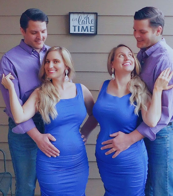 Twin Sisters Married Twin Brothers and Breastfeed Each Other's Babies