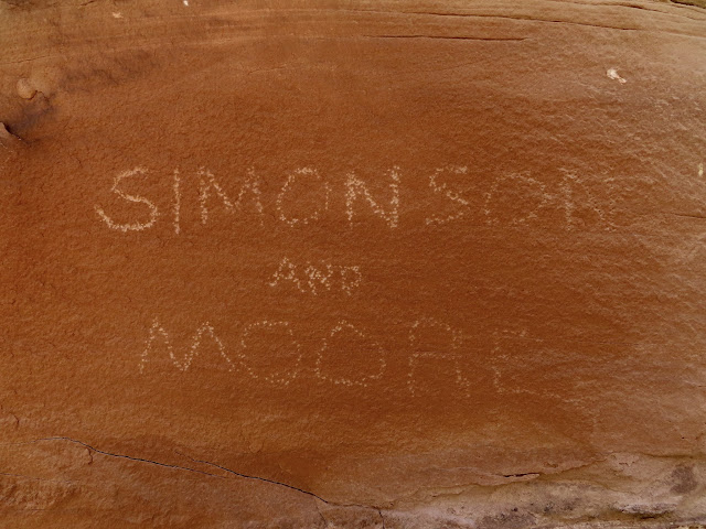 Simonson and Moore inscription