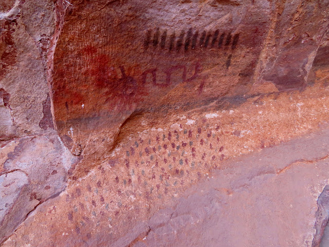 The Gulch pictographs