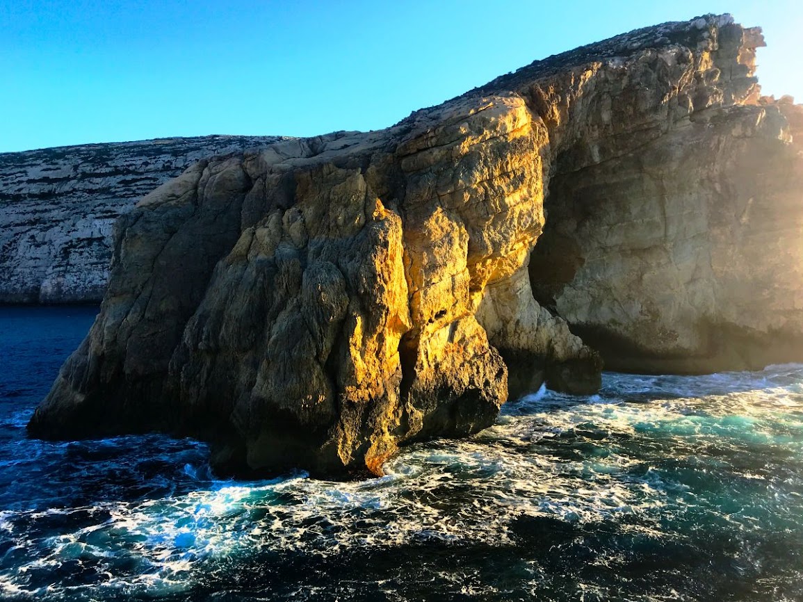 dwejra bay gozo malta beautiful cliffs