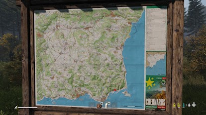 Interactive map of Chernarus