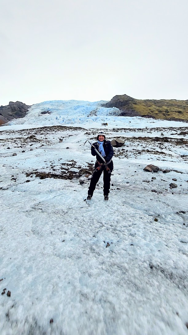 Glacier Hike and Ice Cave Visit with Troll Expeditions from Skaftafell as part of the Skaftafell Blue Ice Cave & Glacier Hike Winter Tour