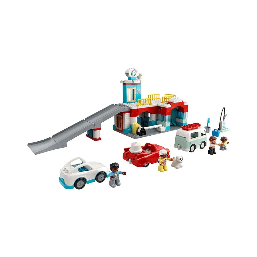 Đồ chơi Lego Duplo - Trạm garage rửa xe ô tô