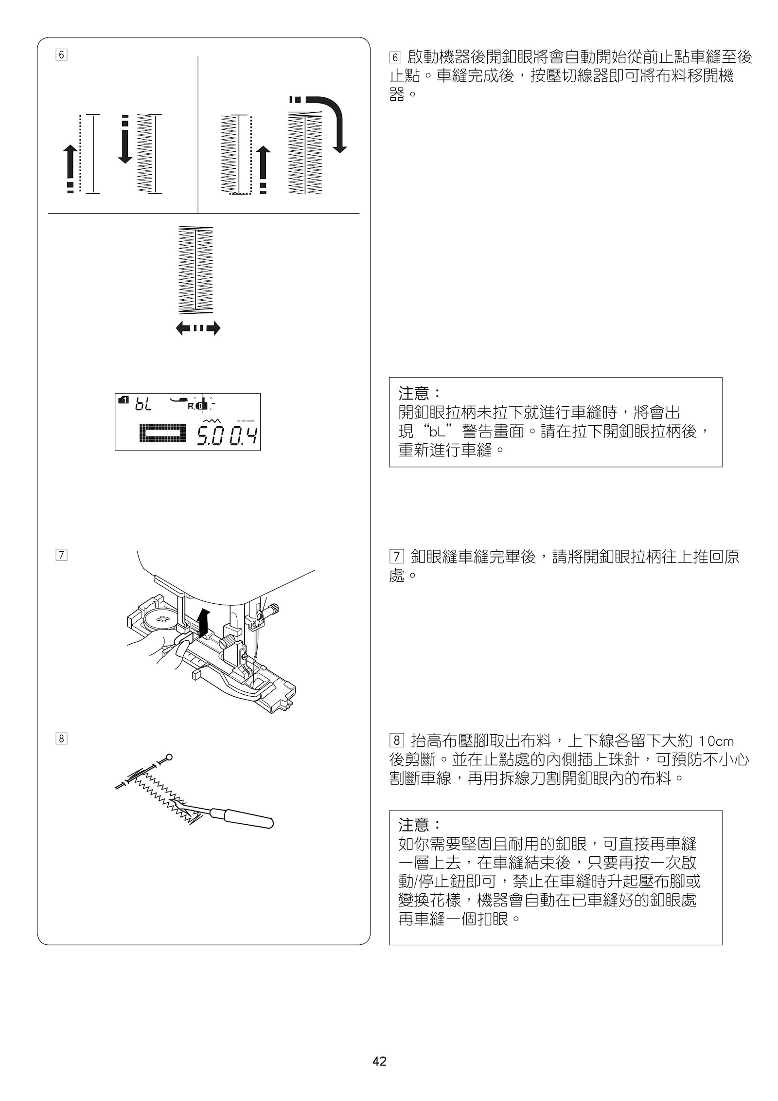 車樂美 電腦型全迴轉縫紉機 S3 -使用說明書