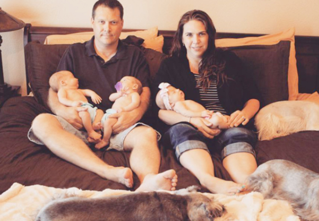 Mom Share Struggle Journey To Be A Mother Of Triplets