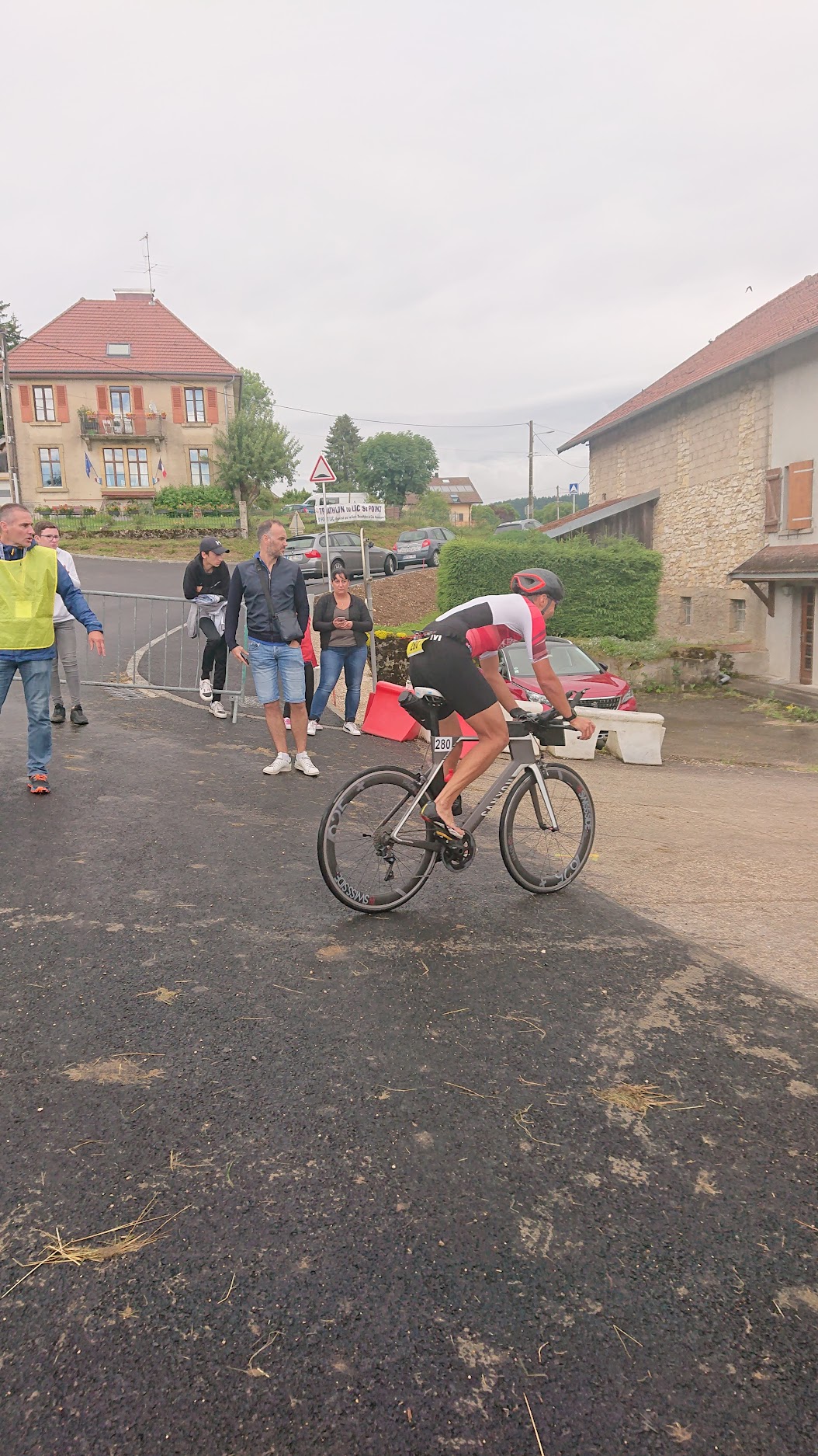 Triathlon de Saint Point avec Dan