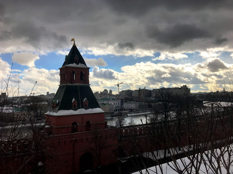 View of Moskva River from the Kremlin