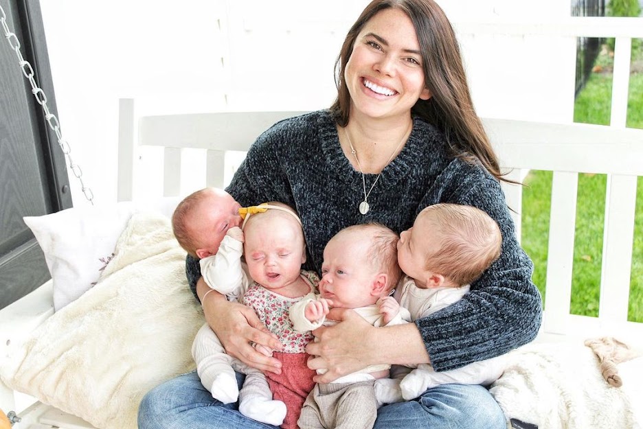 Couple Welcomes Quadruplets Months After Adopting 4 Siblings from Foster Care