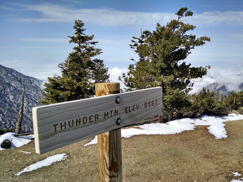 Thunder Mountain, Telegraph Peak, and Timber Mountain • Thunder Mountain