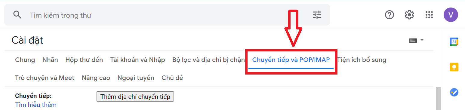 hướng dẫn cài đặt gmail trên outlook