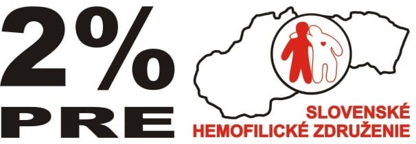 2 % pre Slovenské hemofilické združenie