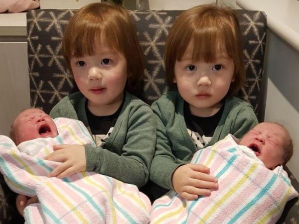 A Woman Beaten The Odds 100,000 To One, Gives Birth To Second Set Of Identical Twins