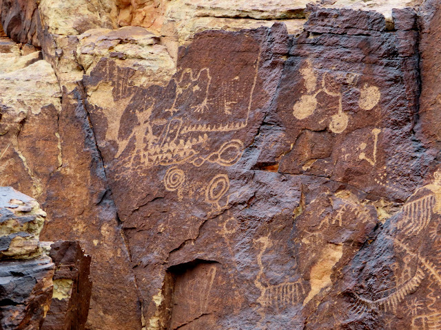 Parowan Gap petroglyphs