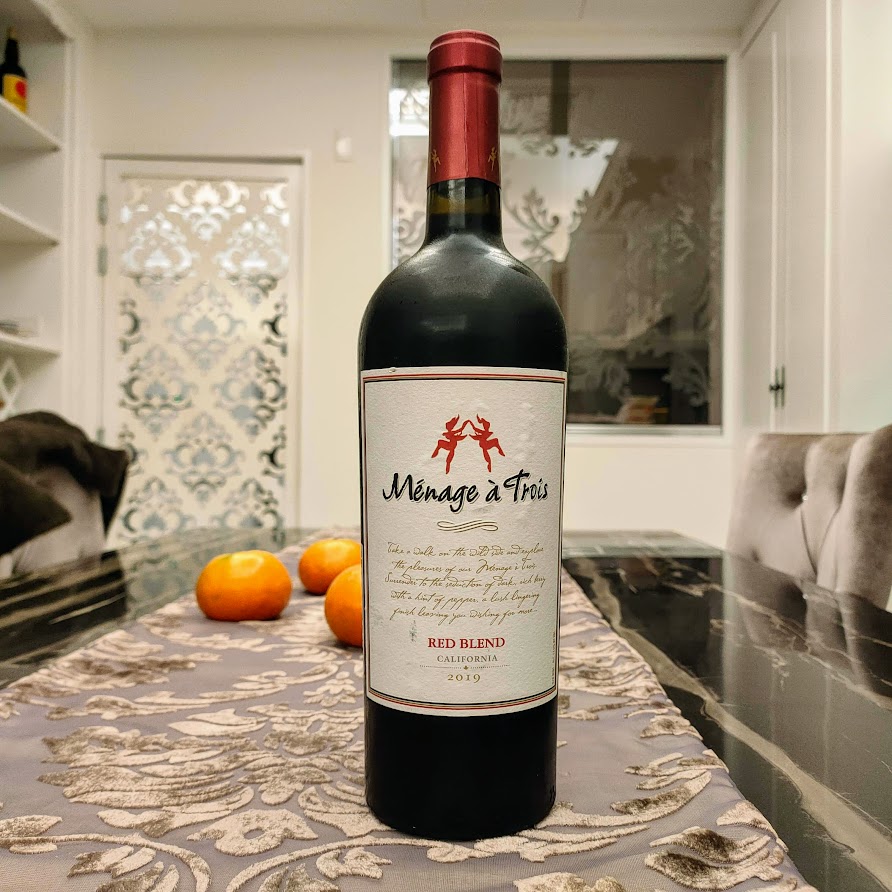 【Costco】Menage A Trois美國紅葡萄酒-Menage A Trois Red Blend-750ML-好市多-Costco紅葡萄酒