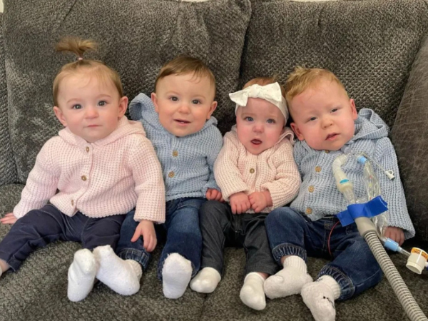 The Woman Thought She Was infertile Gave Birth To Quintuplets After Taking Medication To stimulate ovulation