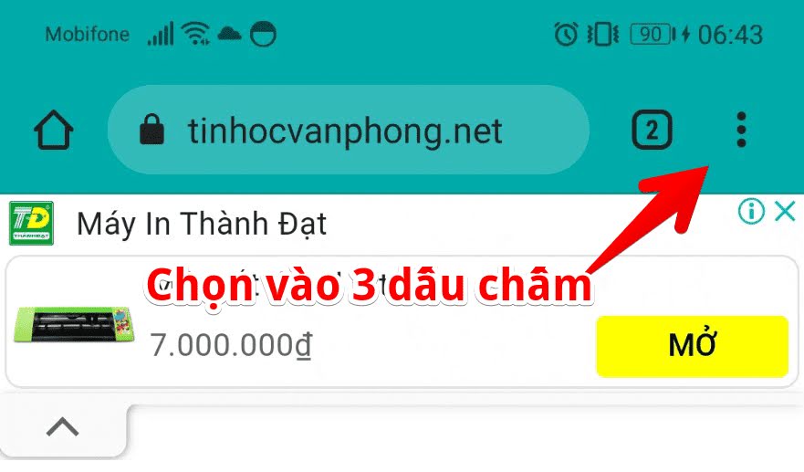 đặt Google làm trang chủ trên Chrome