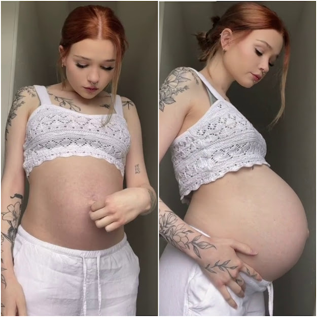 Woman 'Deflates' Heavily Pregnant Belly: Where Did The Baby Go?